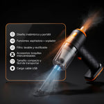 CleanJet™ - Aspiradora Portátil 2 en 1 (Aspira + Sopla)